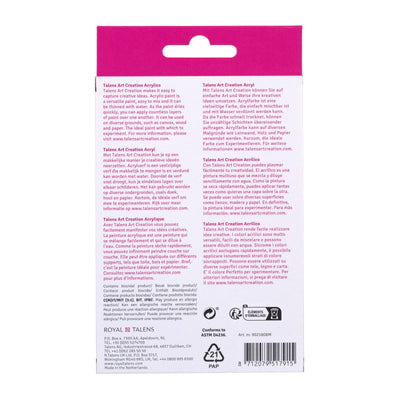 Création artistique Talens • coffret de peinture acrylique 8 x 12ml