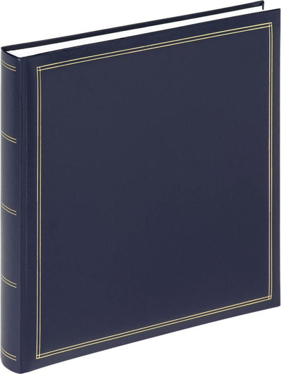 Walther fa-260-l monza - album classique - taille 33 x 34 cm - bleu