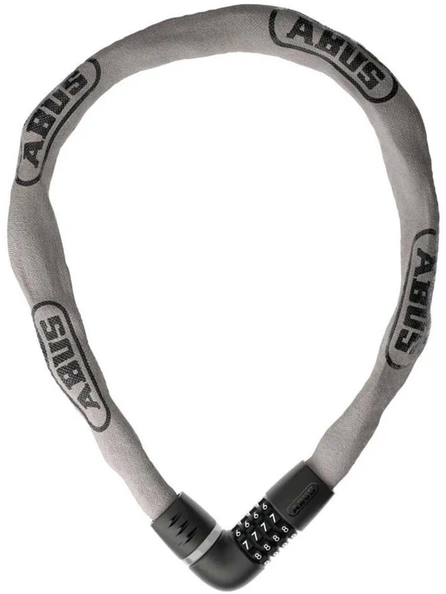Abus chaîne antivol code tresor 6807c 110 tec gris