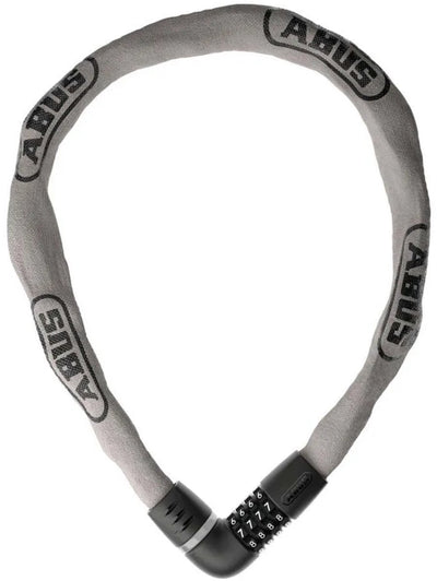 Abus chaîne antivol code tresor 6807c 110 tec gris