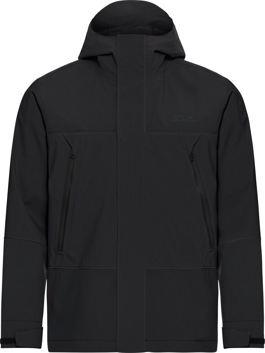 Jack wolfskin onera 2l jkt m veste outdoor homme - noir