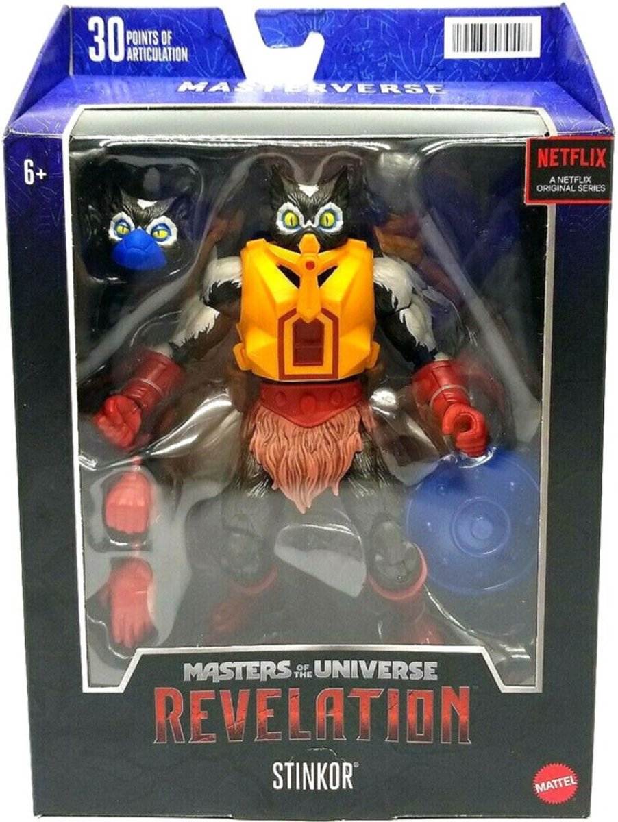 Maîtres de l'univers : révélation figurine masterverse 2022 puant 18 cm