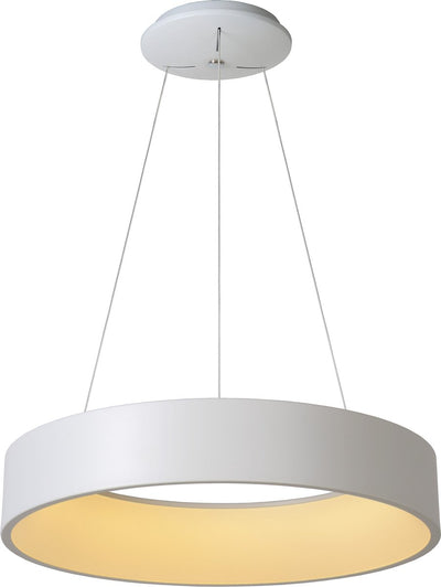 Lucide talowe LED - suspension - ø 60 cm - LED dimmable - 1x39w 3000k - blanc