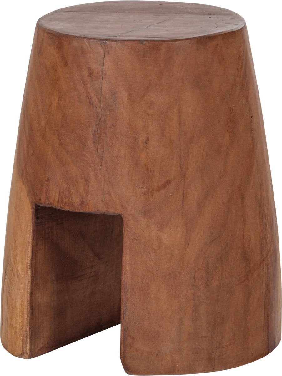 Tabouret Woood viri - bois - naturel - 25x22x22