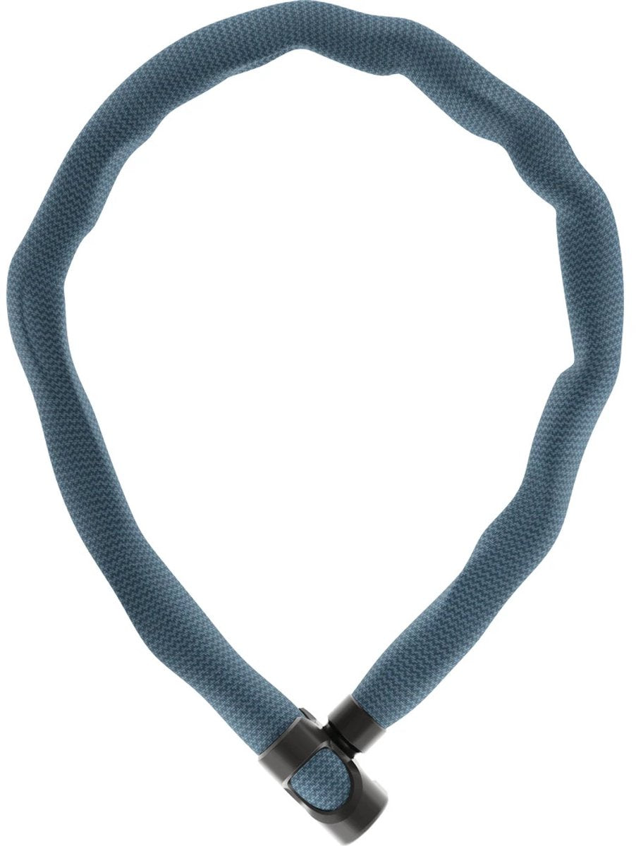 Antivol à chaîne Abus pour vélo - chaîne ivera couleur 7210 - niveau de sécurité 8 - bleu - 110 cm - convient aux vélos électriques et aux vélos de ville