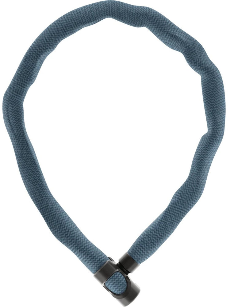 Antivol à chaîne Abus pour vélo - chaîne ivera couleur 7210 - niveau de sécurité 8 - bleu - 110 cm - convient aux vélos électriques et aux vélos de ville