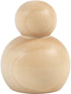 Figurine en bois Creativ company, ronde, h: 5 cm, 5 pièces 1 boîte