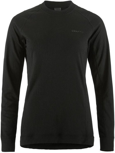 Craft core 2-pack baselayer tops w chemise thermique femme - noir-rosemarron