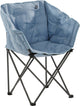 Chaise de camping Travellife lago cross - rembourrage confortable - résistante à l'eau et aux UV - avec sac de transport