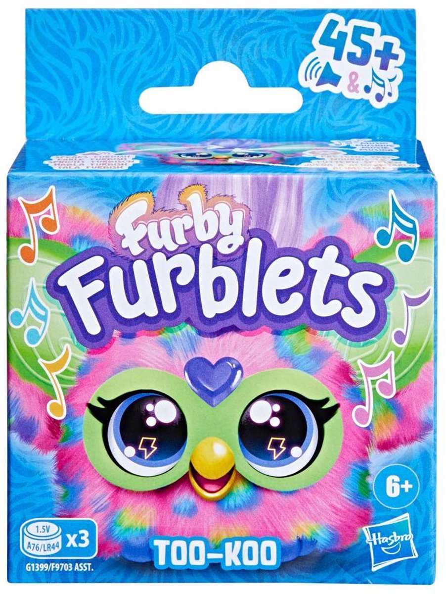 Hasbro Furblet Too-Koo Mini Furby Bleu