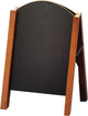Tableau Seco - panneau de trottoir - 42 x 59,4 cm - dessus rond - se-rtcaba2f