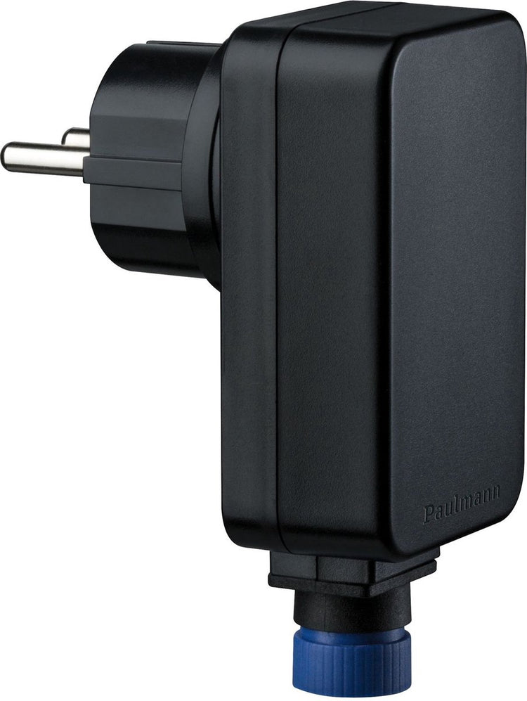 Paulmann prise brillance alimentation 230 24v dc ip44 230 24v 21va noir