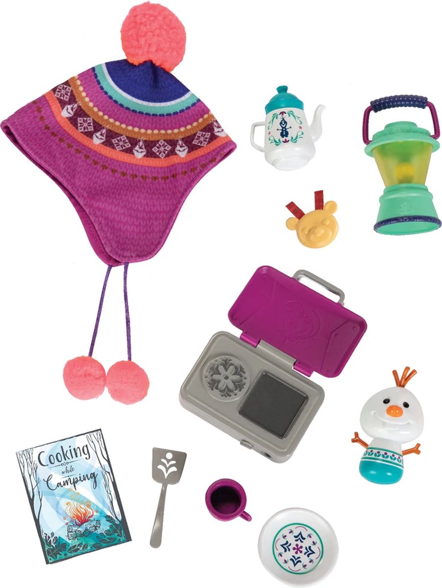 Jakks Disney Ily Frozen 45cm Anna ensemble d'accessoires de camping