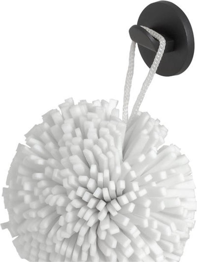 Tigre midi - crochet porte-serviettes petit ø 3,4 cm - sans perçage - autocollant avec scotch 3m - noir