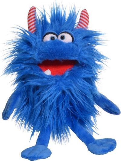 Living Puppets - Marionnette à gaine petit monstre bleu 23cm