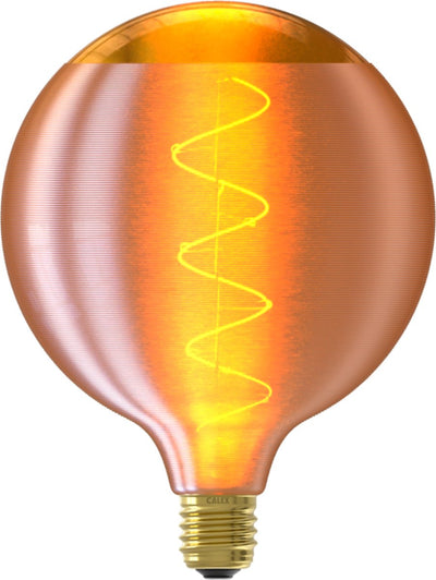 Lampe LED série soie Calex - g125 - or - e27 - 4w - dimmable