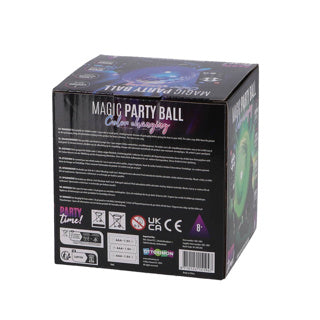 Temps de fête! Temps de fête Magical Party Ball avec effet disco et télécommande
