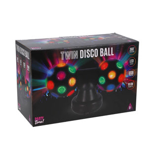 Temps de fête! Temps de fête Twin Disco Ball 10 cm