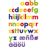Lettres magnétiques, 36 pièces 1 boîte