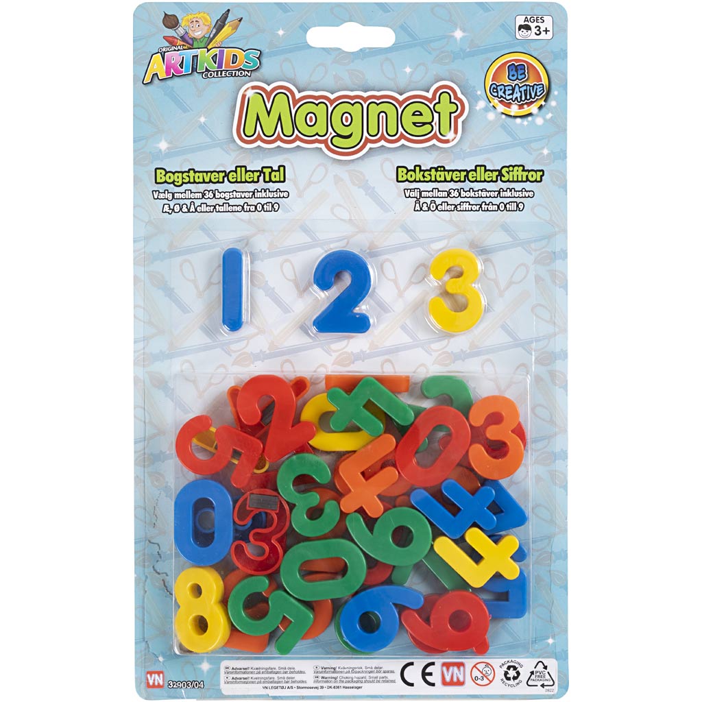 Figures magnétiques, Boîte de 36 pièces 1