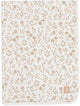 Jollein couverture de berceau jersey 75x100cm - couverture de berceau bébé - fleuri