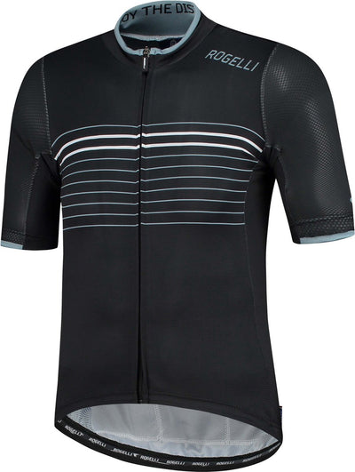 Rogelli kalon - maillot de cyclisme à manches courtes - homme - taille m - noir, blanc