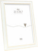 Deknudt frames cadre photo s221h1 - blanc avec accent naturel - 21x29,7cm