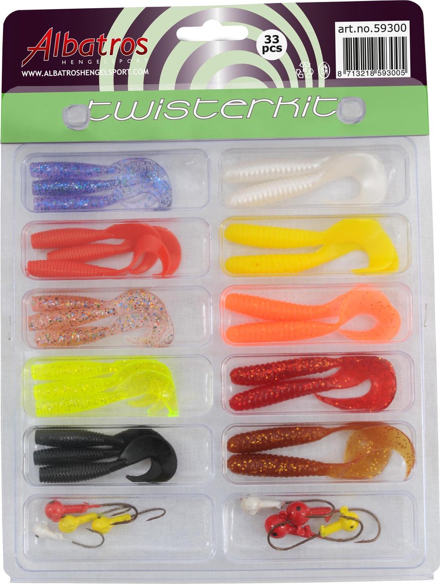 Albatros twister kit 1 - set twister 33 pièces -- multicolore