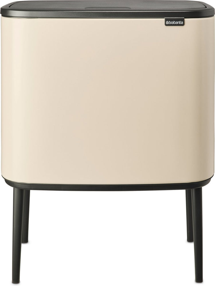 Poubelle Brabantia bo touch bin - 36 litres - 1 compartiment - beige doux