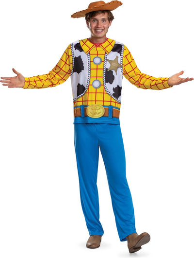 Déguisement Disney - Toy Story 4, costume de Woody Basic Plus, taille xxl (50-52), adultes