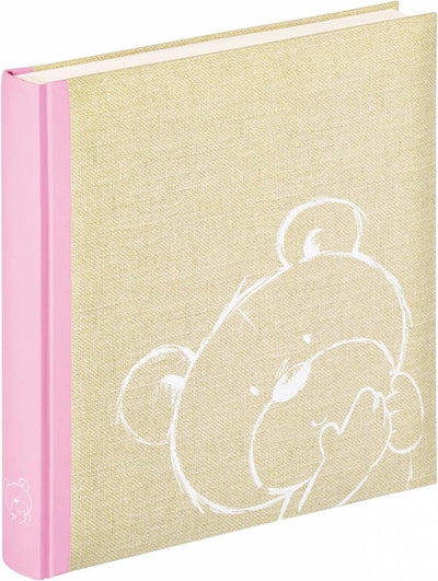 Walther uk-151-r dreamtime - album bébé - taille 28 x 31 cm - beige rose