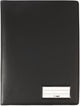 Dossier d'écriture Sigel - format A5 - avec insert et compartiment pour stylos - noir - si-ef510