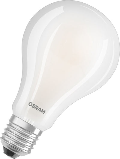 Lampe LED Osram | nan: e27 | blanc froid | 4k | 24 heures | remplacement pour ampoule à incandescence de 2 W | mat | étoile led classique un