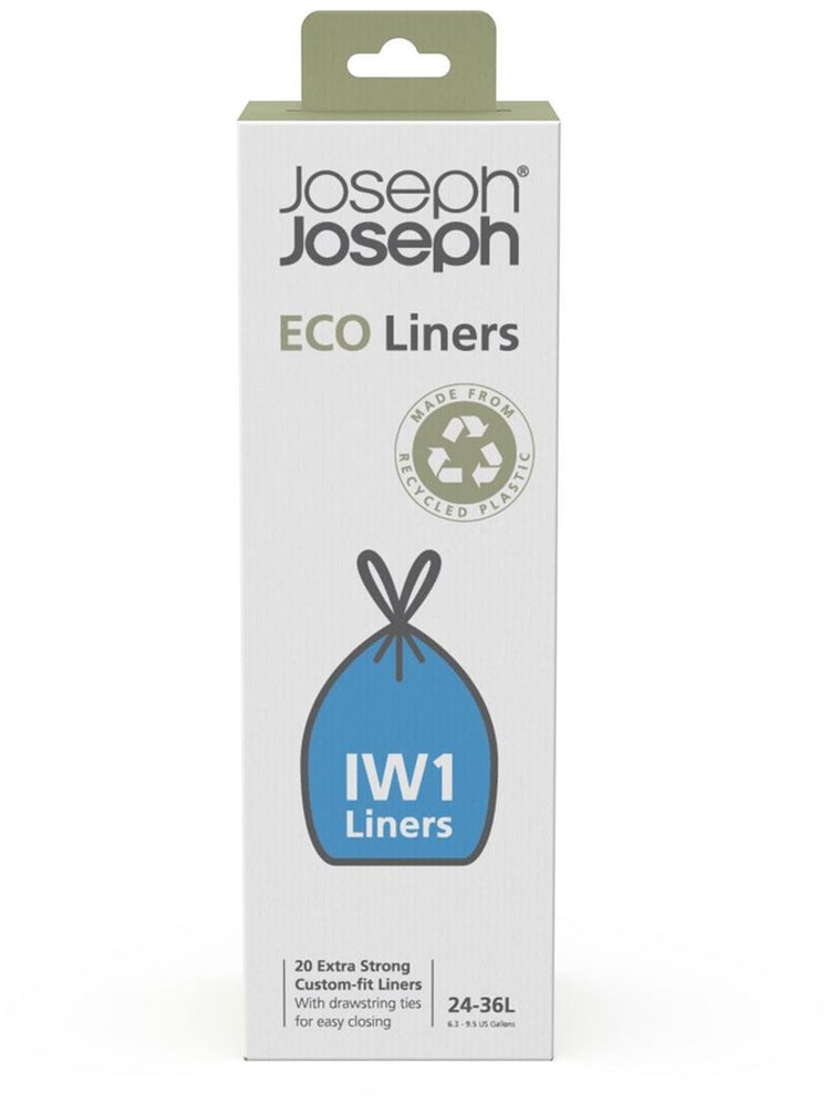 Joseph joseph sacs à déchets intelligents transparents - iw1 - 24 36 l - 20 pièces