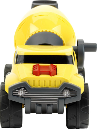 Camion de ciment électrique Klein Toys - 23x11x14,5 cm - échelle 1:24 - jaune noir