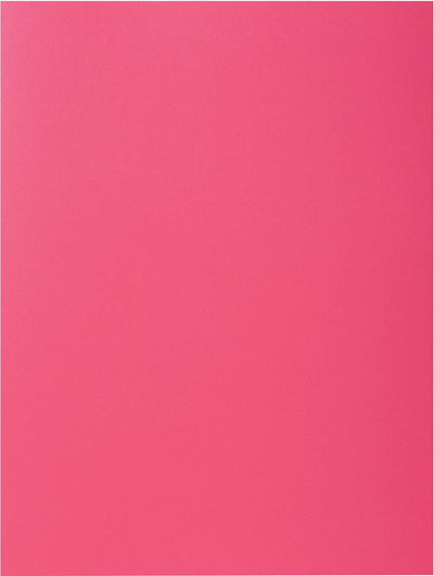 Exacompta rock''s 80 - paquet de 100 chemises à encart 22x31cm pour A4 - framboise - 800016e