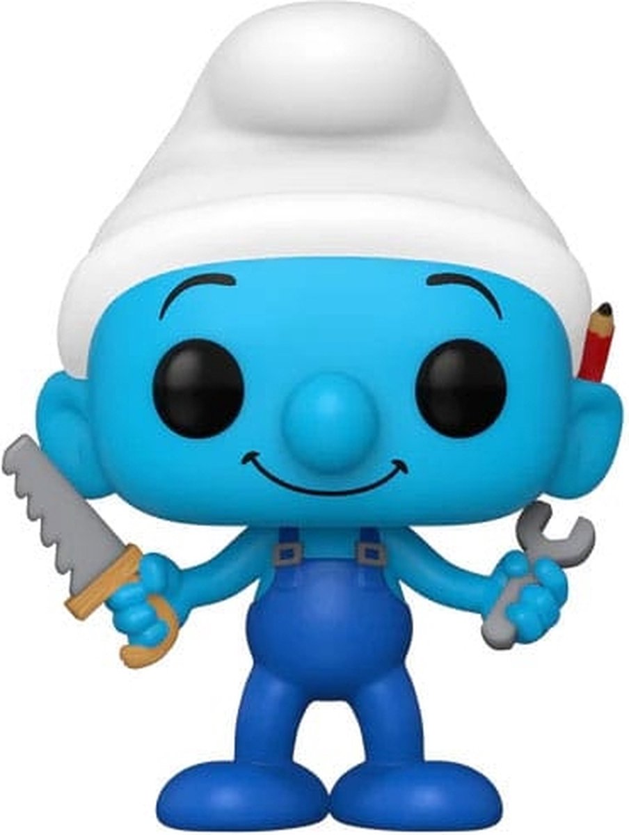 Funko les Schtroumpfs figurine en vinyle Schtroumpf bricoleur (schtroumpf rusé) 1519 pop! multicolore
