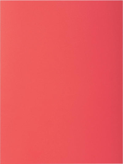 Exacompta rock''s 80 - paquet de 100 chemises à insert 22x31cm pour A4 - rouge - 800012e