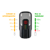 Phare Aura 80 Lux LED USB RECORDABLE NOIR