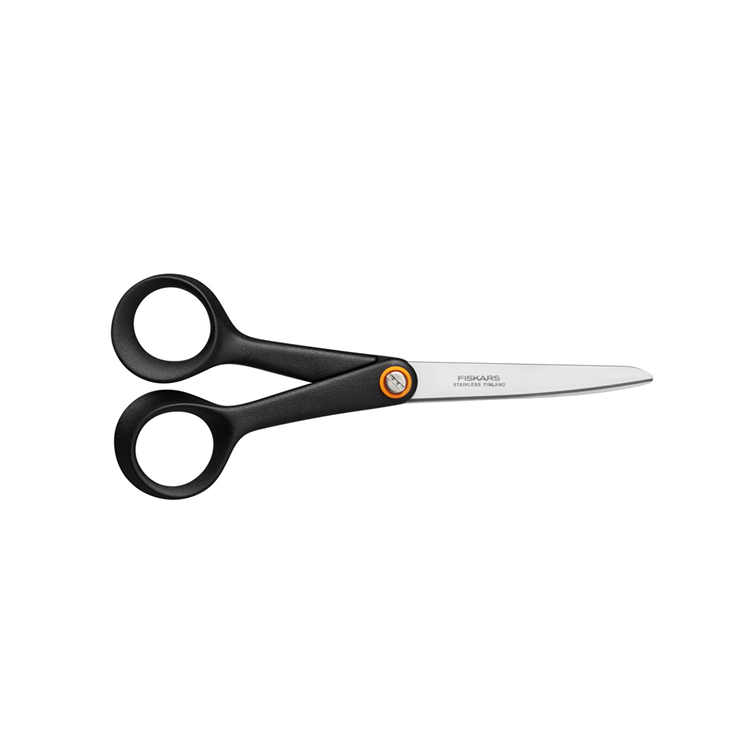 Fiskars 1067002 - ciseaux uni ff 17cm, noir | 5 pièces