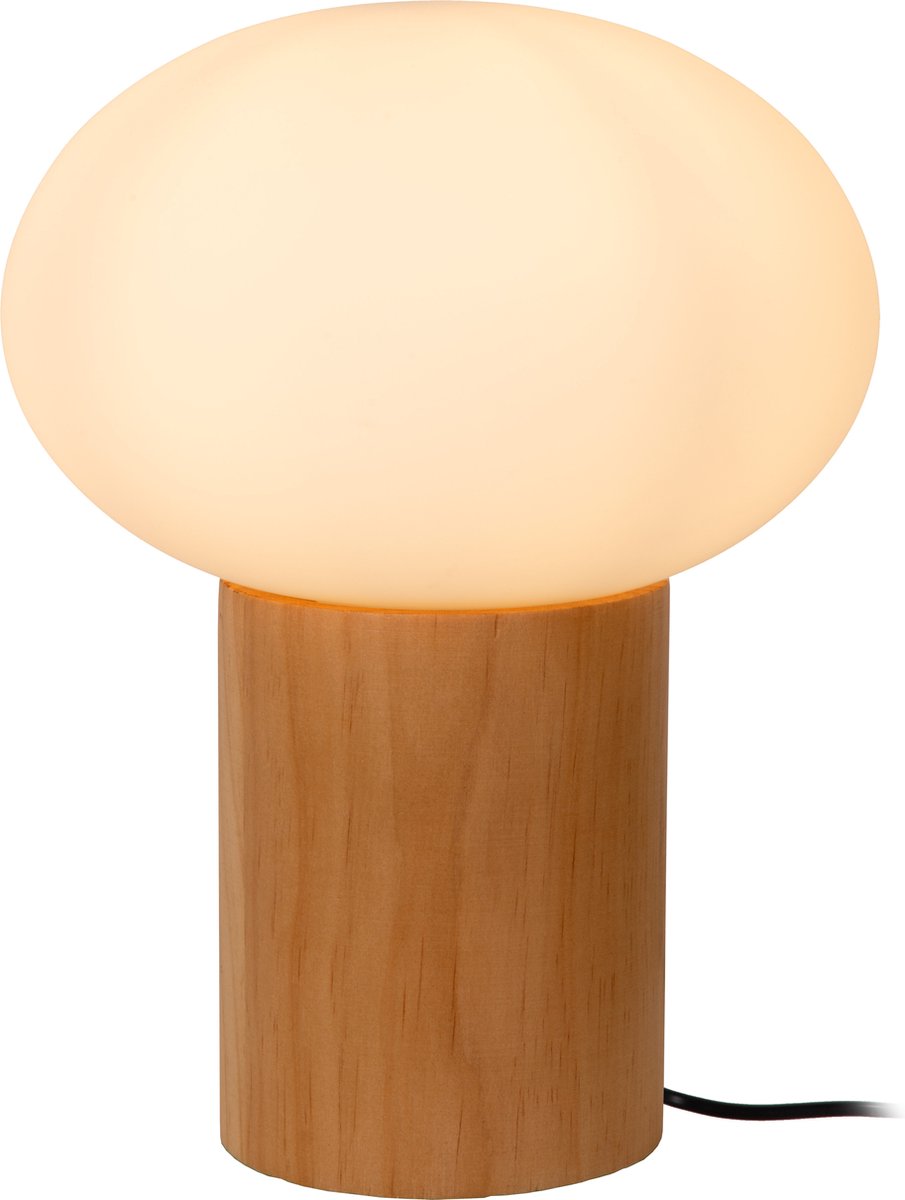 Lucide Birtle - lampe de table - 1xg9 - opale - japandi
