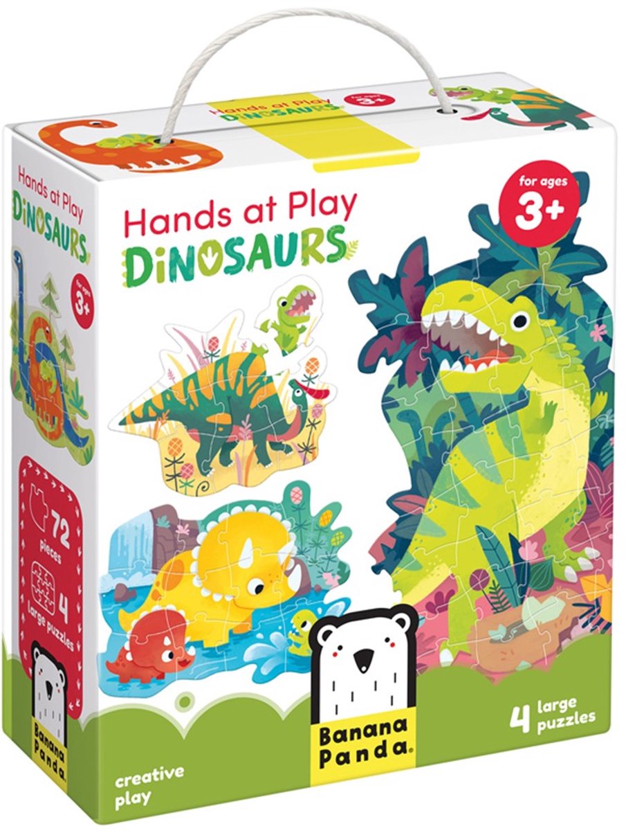 Banana Panda - Jouant aux mains des dinosaures - 71e.