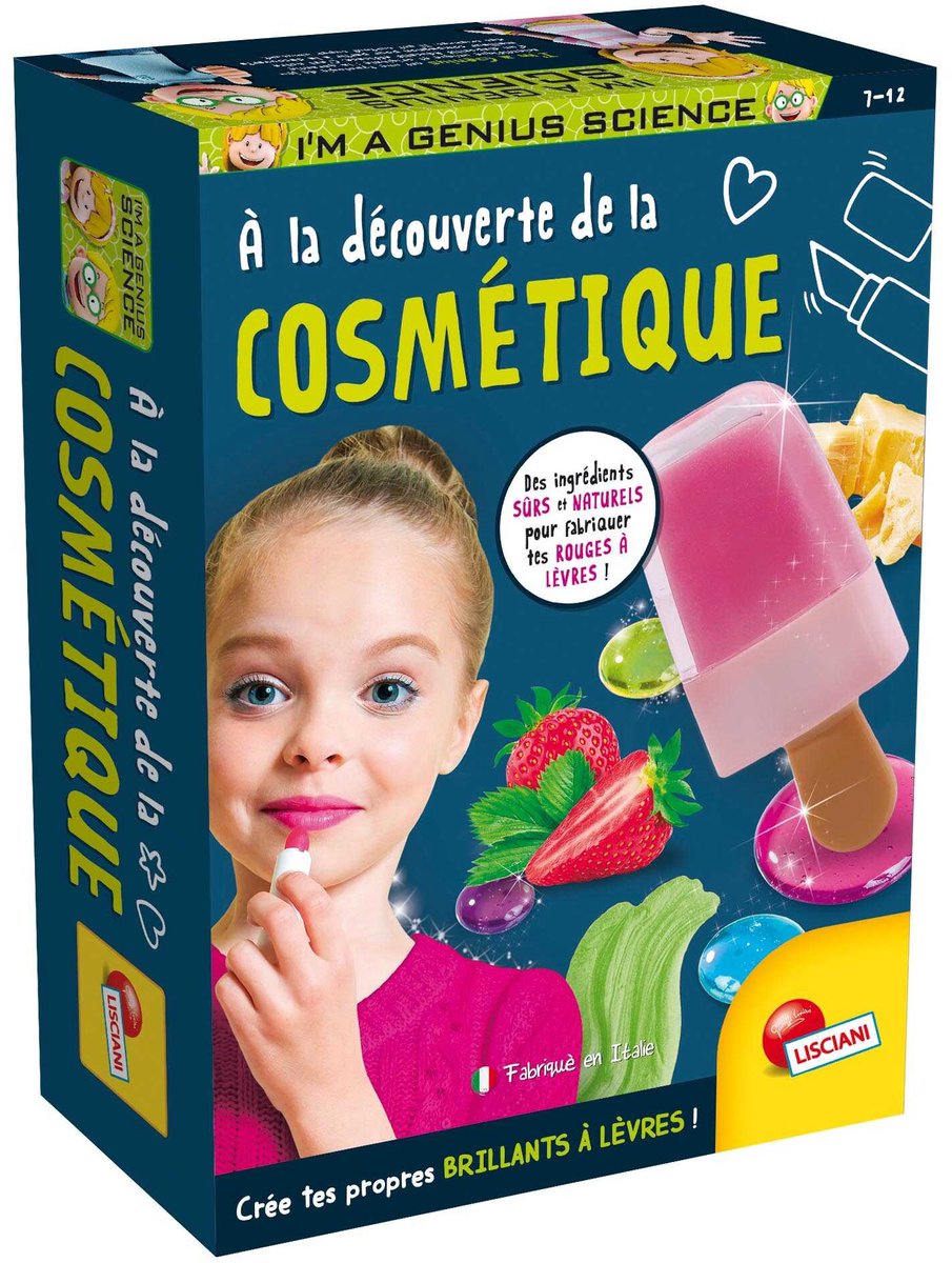 Lisciani je suis un génie de la science de poche- à la découverte de la cosmétique