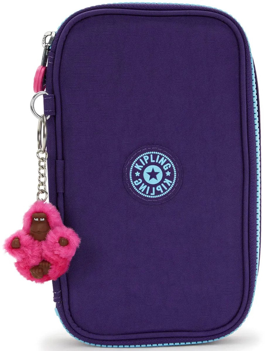 Trousse Kipling 50 stylos homme violet