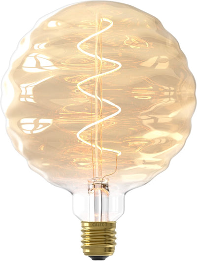 Calex bilbao xxl or - lampe LED e27 - source de lumière à filament dimmable - 4w - lumière blanc chaud