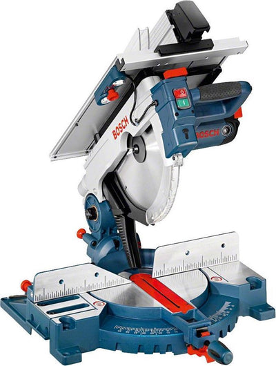 Machine stationnaire Bosch gtm 12 jl (poussoir, sac à poussière, lame de scie 305 x 30 mm)