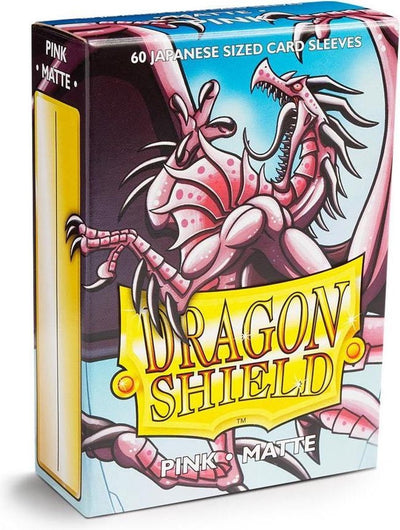 Protège-cartes Arcane Tinmen Dragon Shield : rose mat japonais (59x86 mm) - 60 pièces