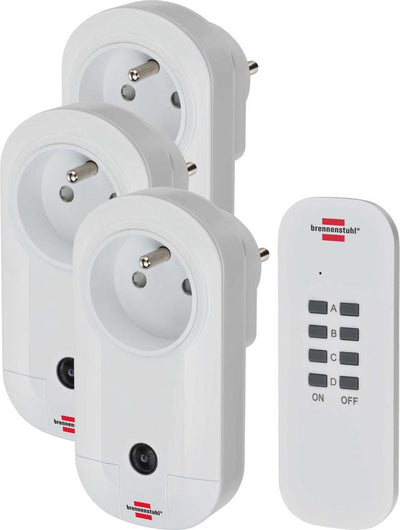 Kit d'interrupteurs radiocommandés Brennerstuhl Comfort-Line | rc ce1 3001 fr - 1507041