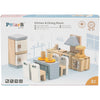 Meubles Viga pour maison de poupée, cuisine, dimensions 2x2x7,5 cm, 9 pièces 1 ensemble