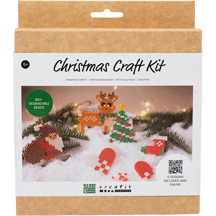 Nabbi hobby set biobilles, Père Noël, bas de Noël, cœur de Noël, sapin de Noël et renne, 1 boîte